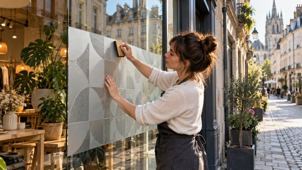 Top conseils pour embellir votre commerce avec vitrophanie à Nantes